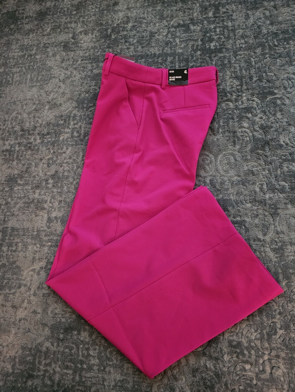 Express Wide Leg Pants in Bright Fuchsia Pink Size 4